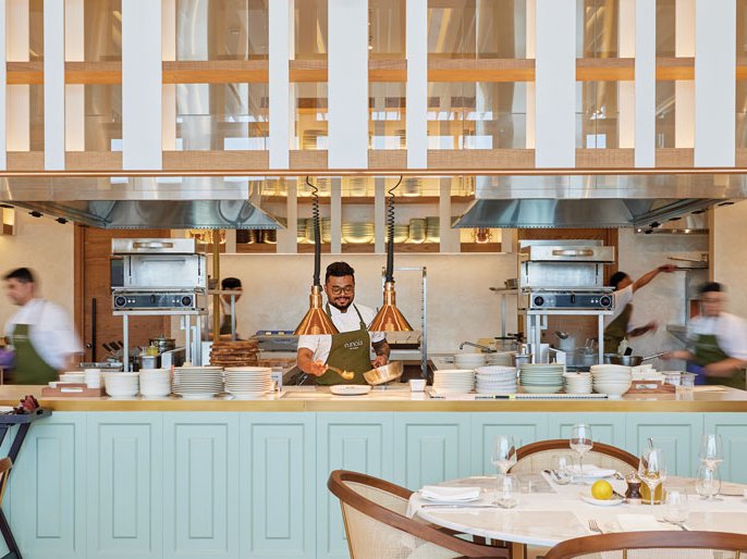 The moreish onion tart from eunoia by Carine | Inside eunoia by Carine at Hyatt Centric Jumeirah Dubai