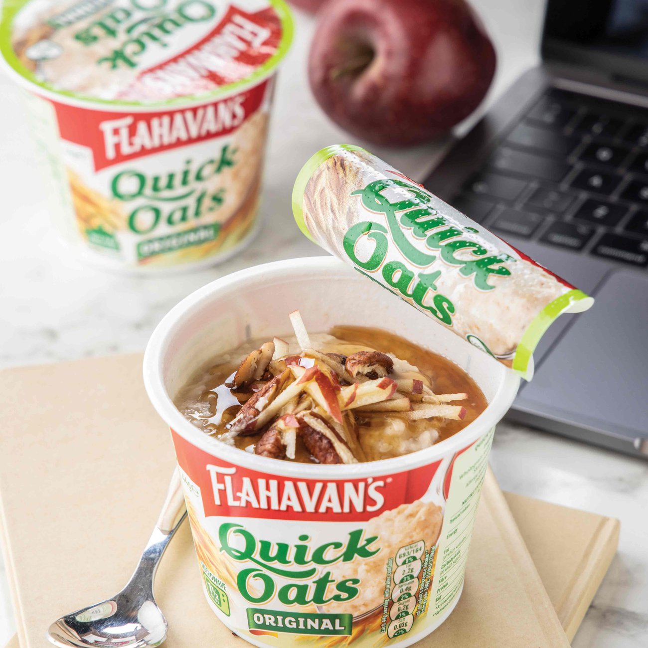 Flahavan’s Quick Oats are the ideal breakfast snack