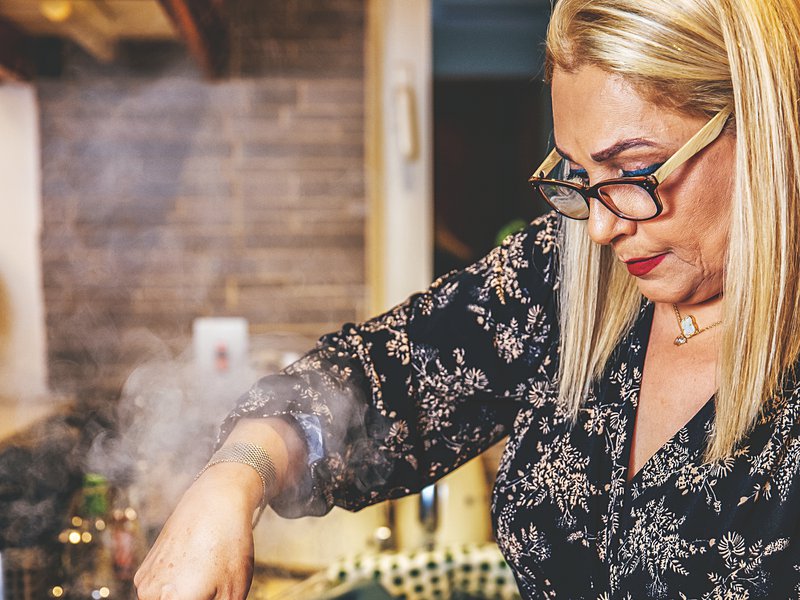 Giti is a passionate cook