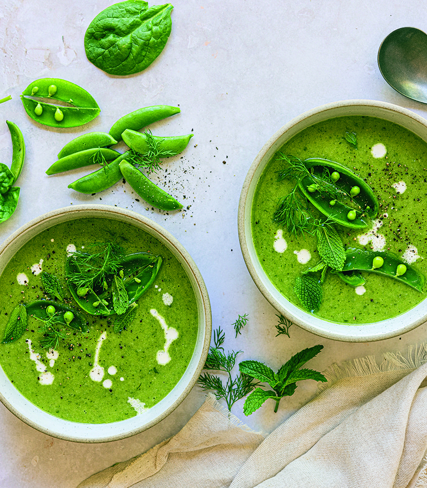 Green Goddess soup