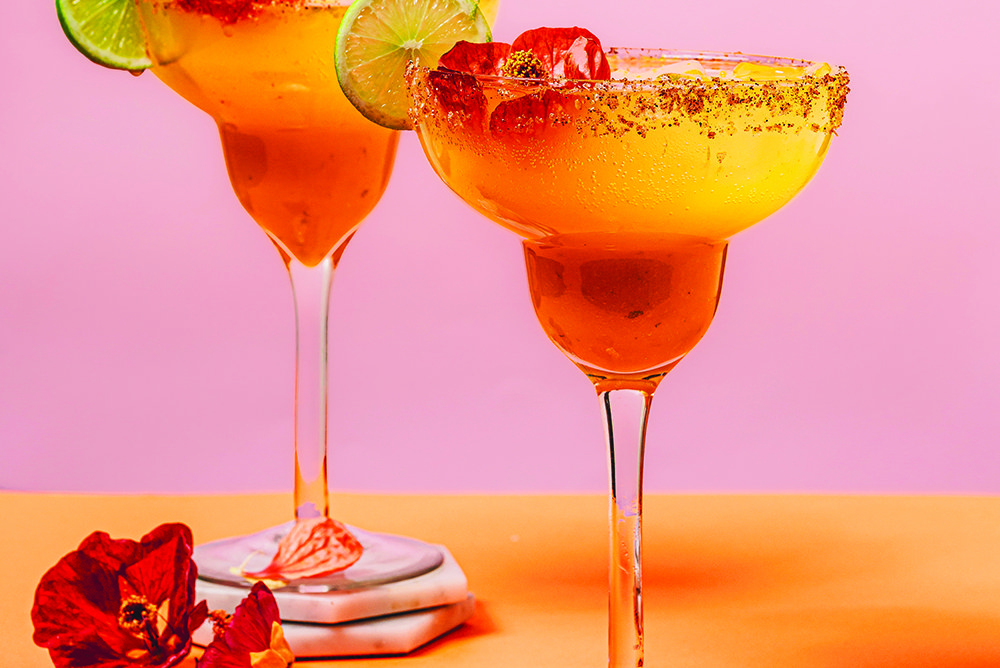 Grilled peach margarita recipe Spinneys UAE