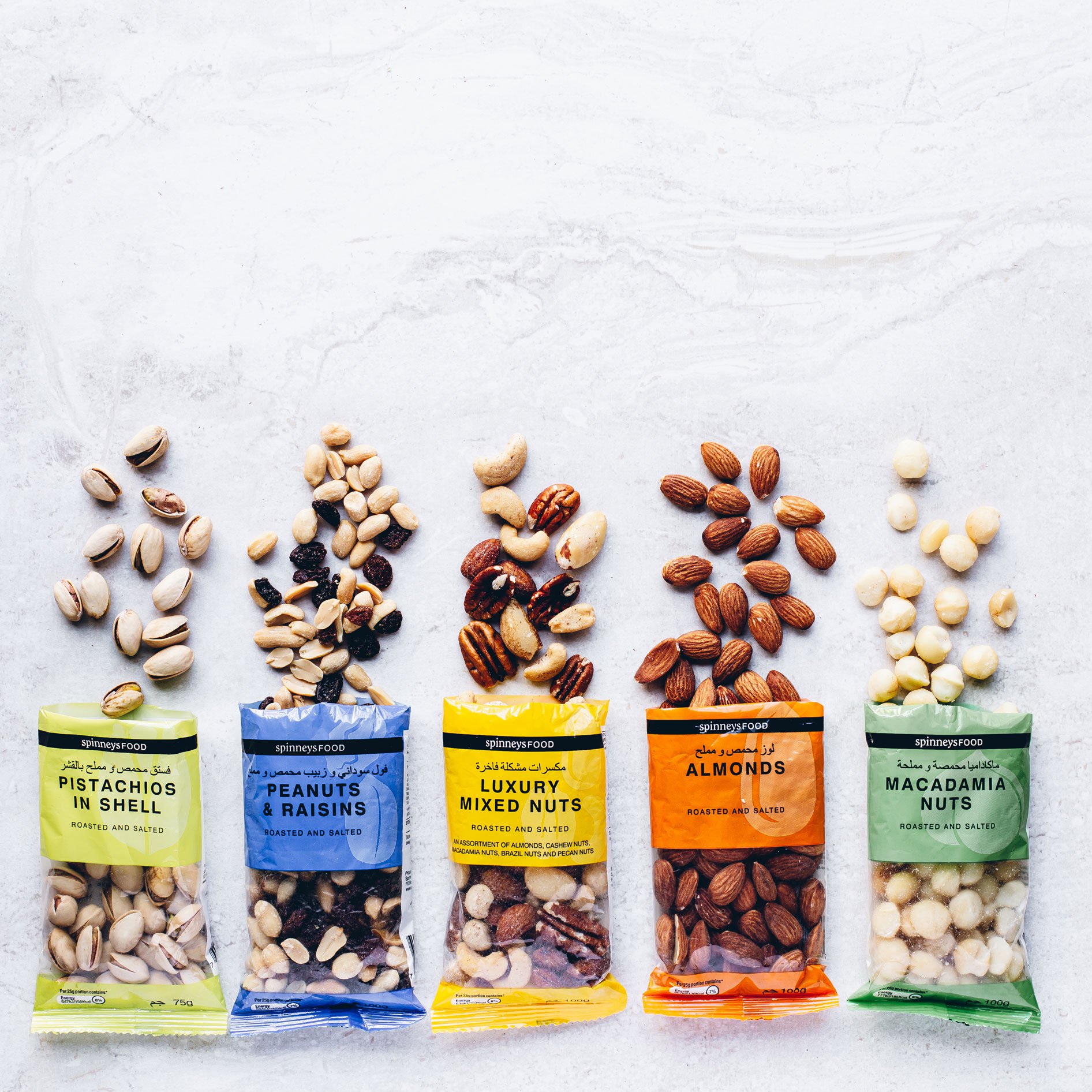 دليل المكسرات