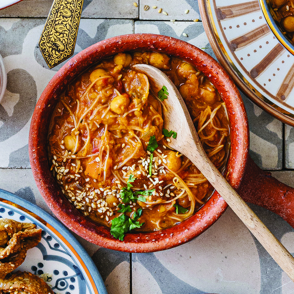 شوربة حريرة بتوابل الدقة