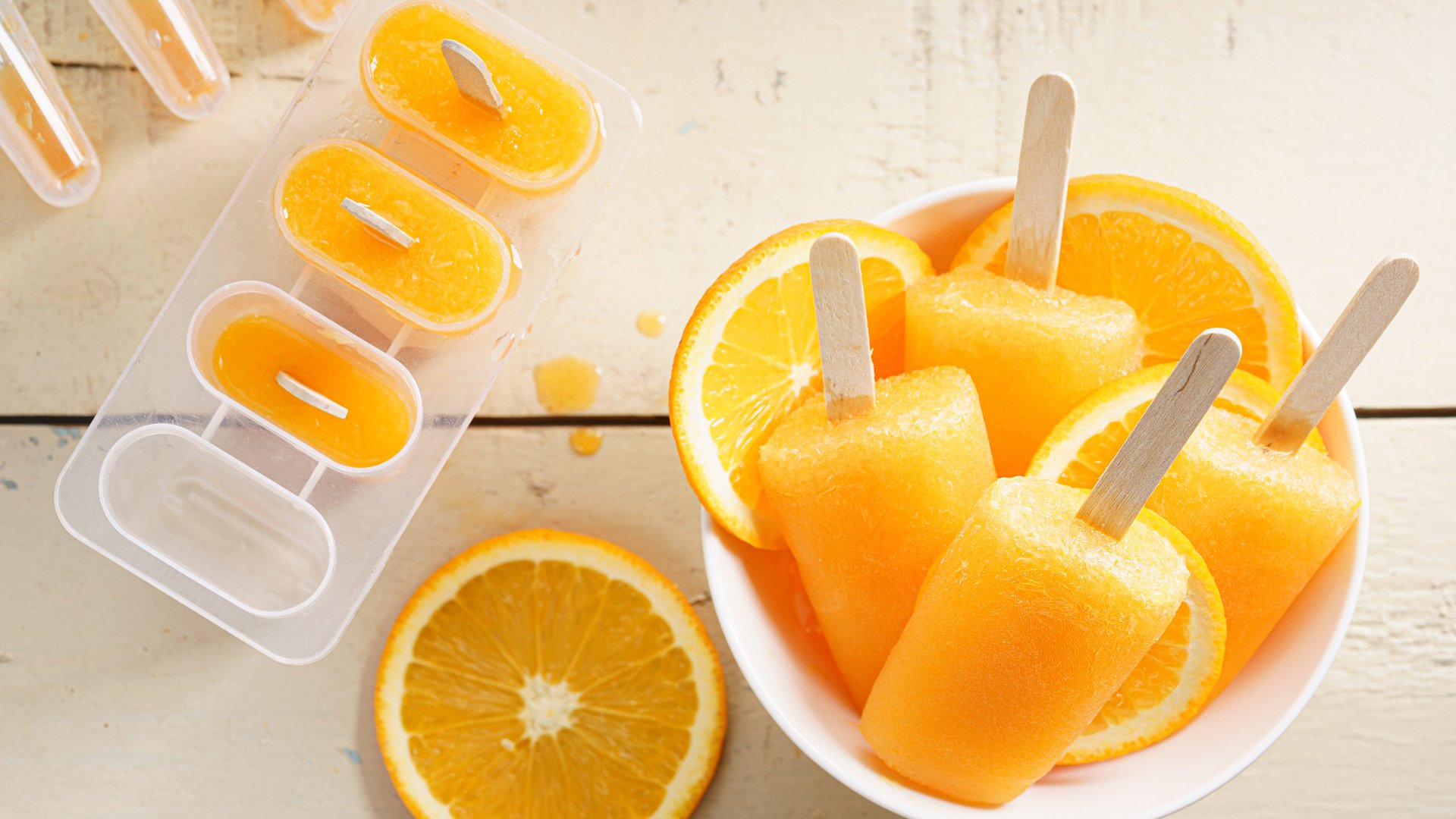 Healthy summer lollies