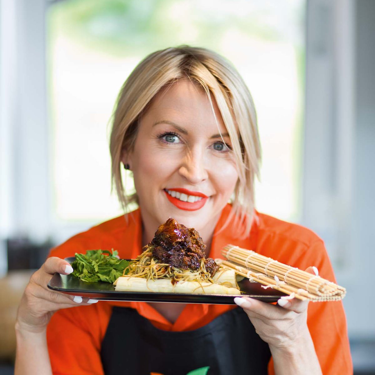 الطبخ النباتي مع هيزر ميلز