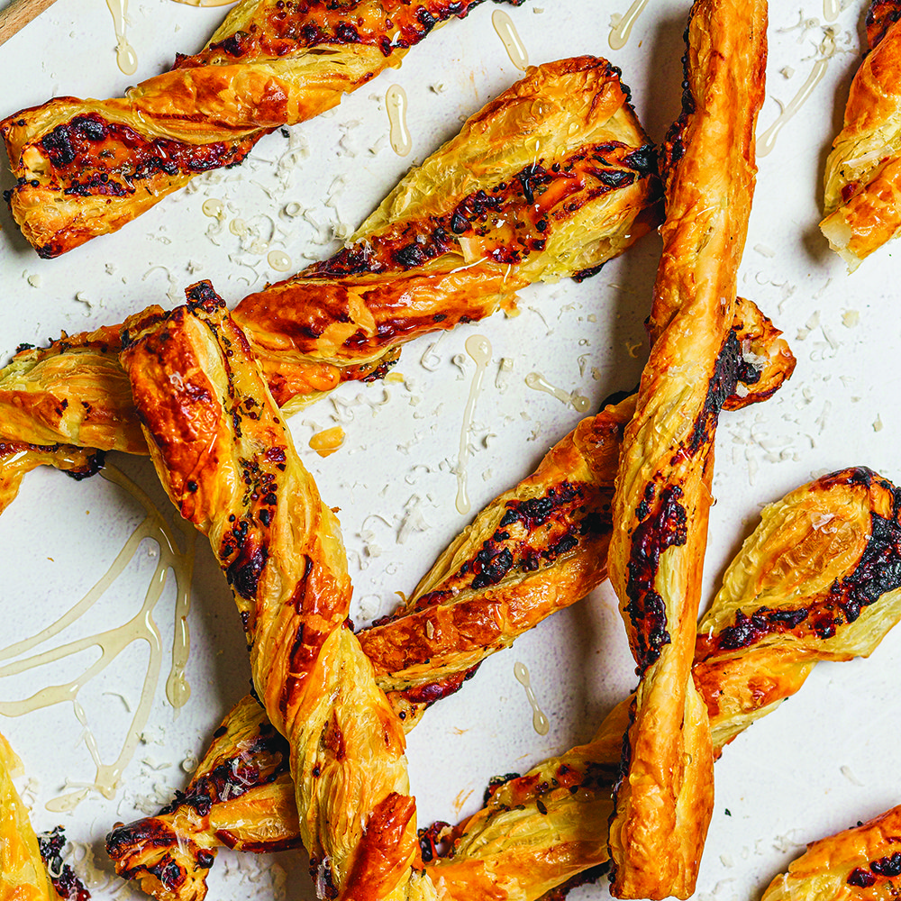 Honeymustard cheese straws recipe Spinneys UAE