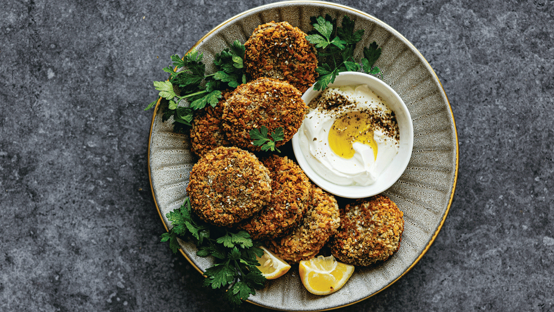 Parsnip zaatar croquettes