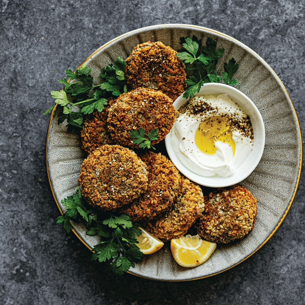 Parsnip zaatar croquettes