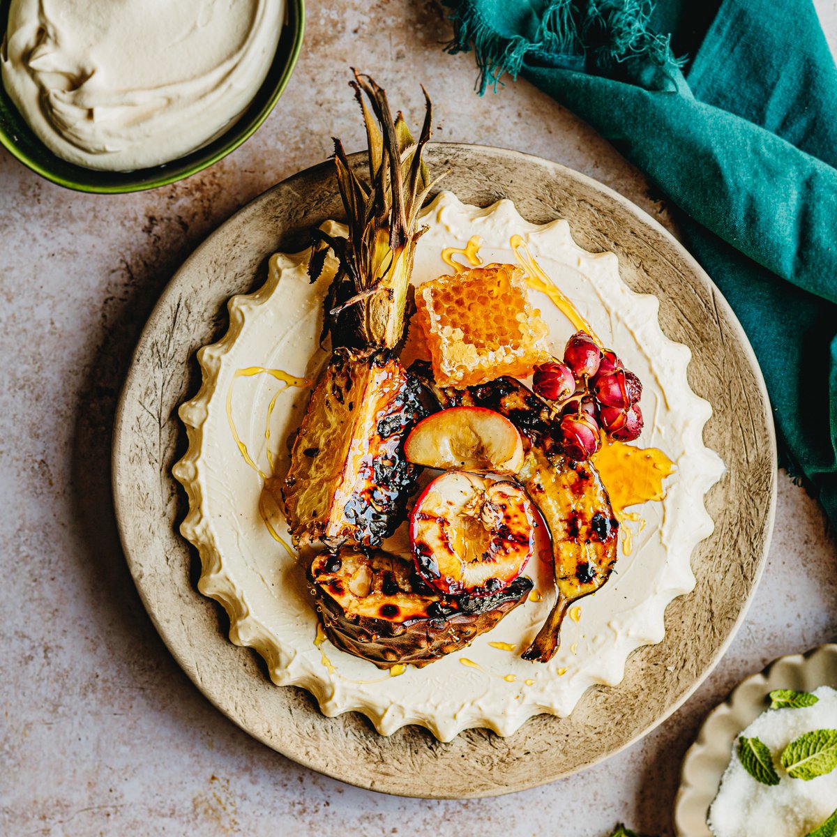 Labneh panna cotta recipe