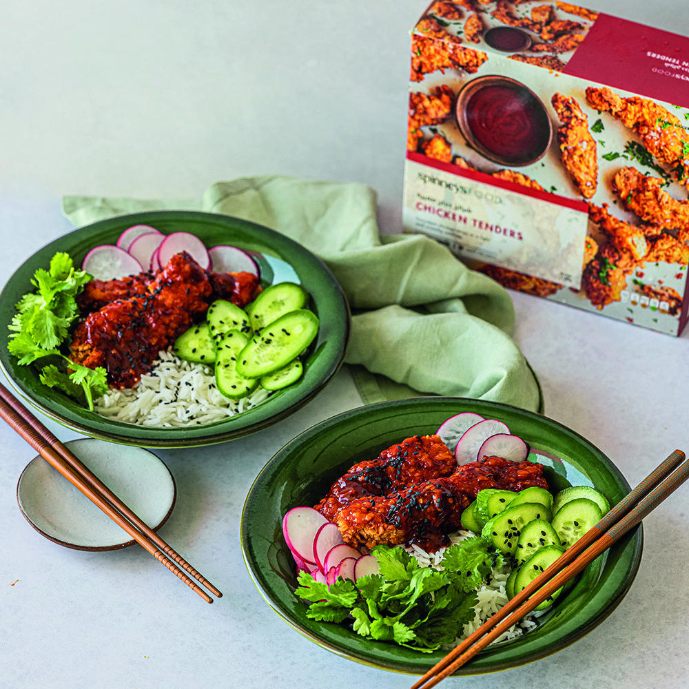 أطباق دجاج مشوي على الطريقة الكورية