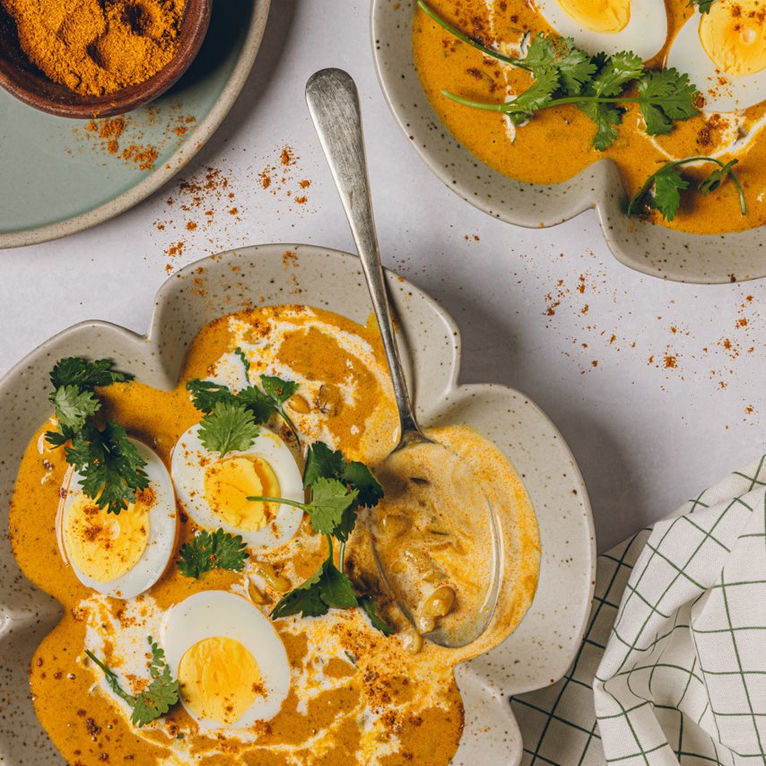 Korma egg curry    