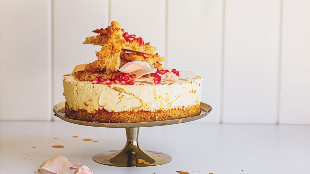 تشيز كيك الكنافة