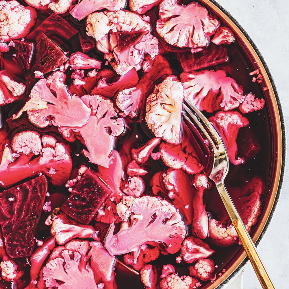 Lebanese pickled cauliflower