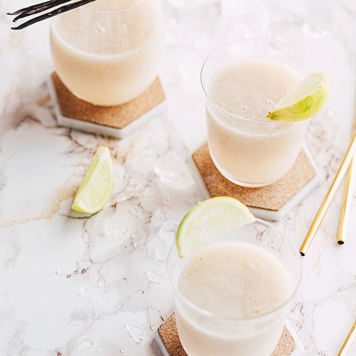 Lychee and vanilla crush