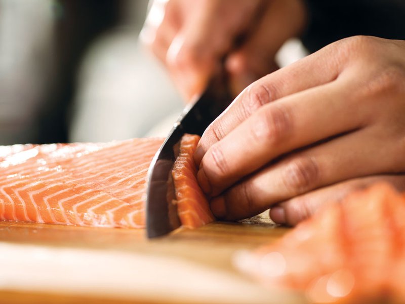 New Zealand’s King salmon has the highest natural oil content of all salmon – a rich source of healthy omega-3
