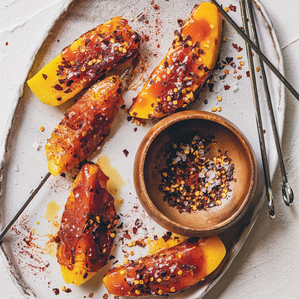 Mango tanghulu with ancho chilli powder recipe - Spinneys UAE