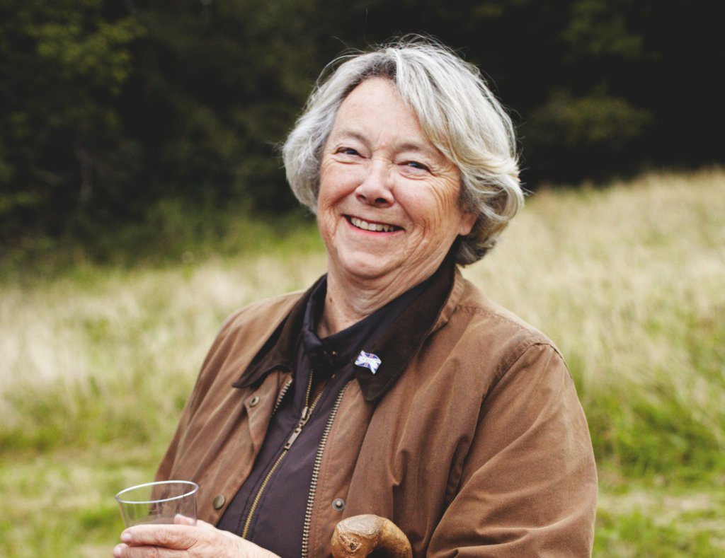 Mary Mead was awarded an OBE for services to sustainable dairy farming in 2012