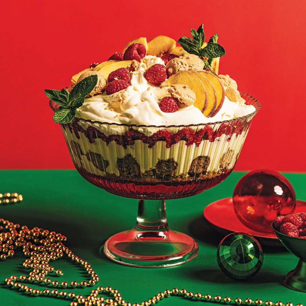 Melba trifle