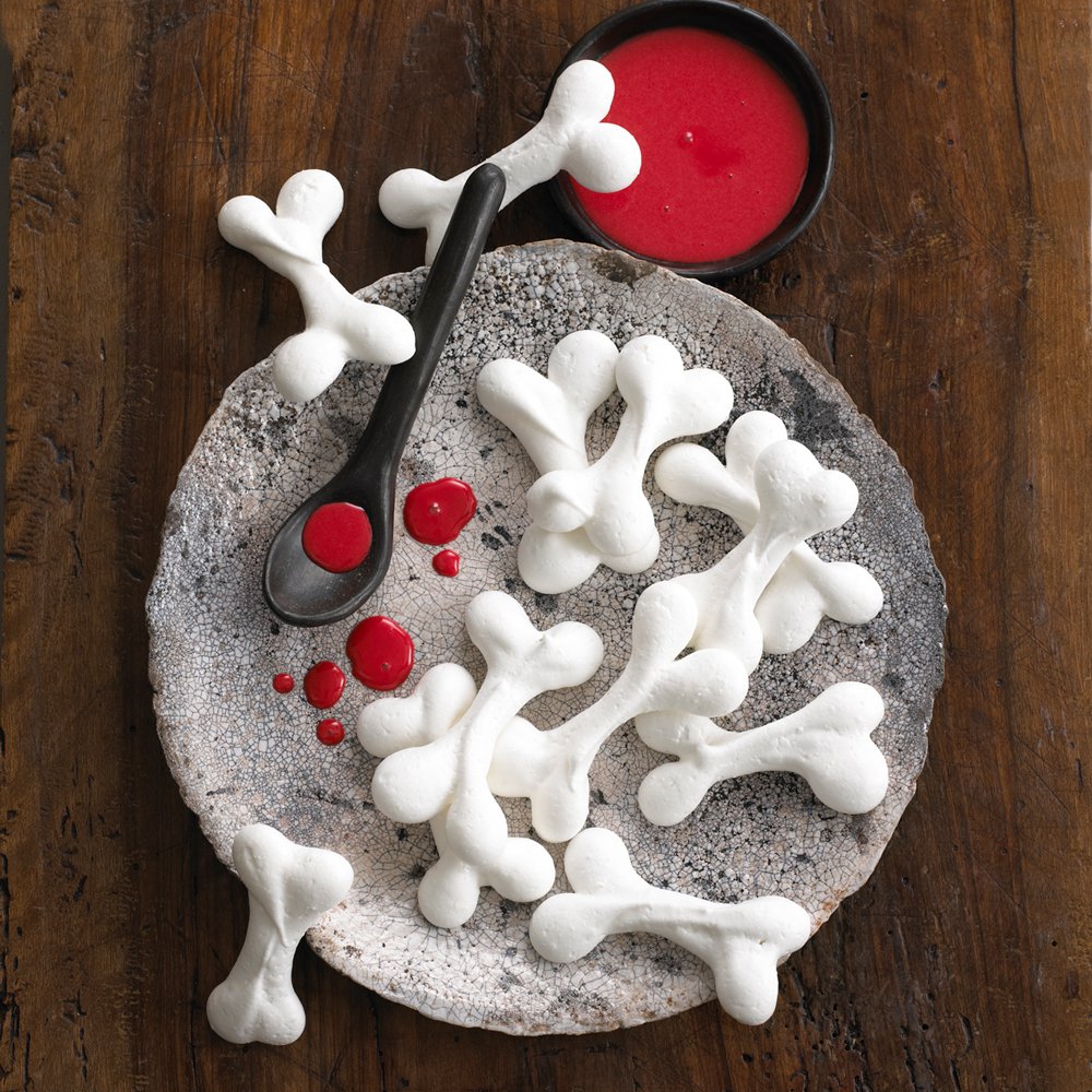 حلوى المارينج مع العظام