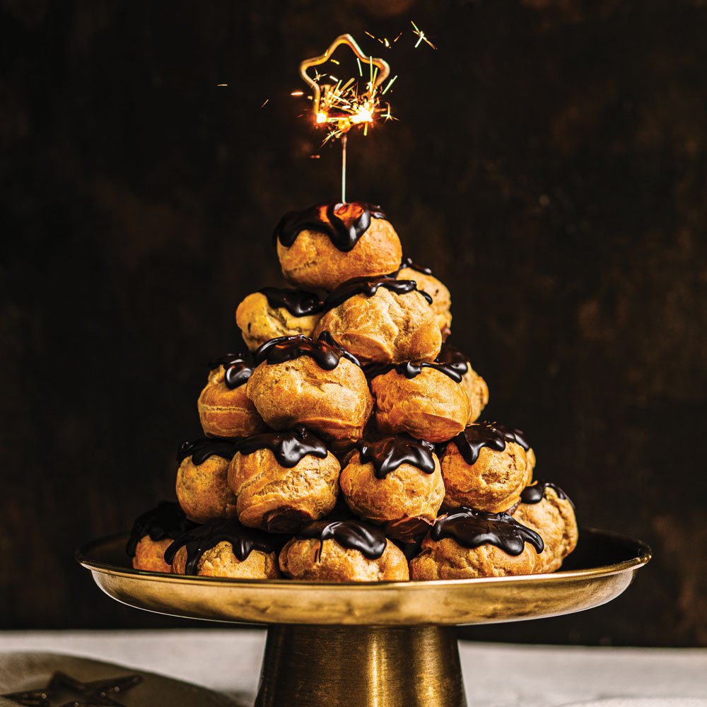 Mocha Croquembouche