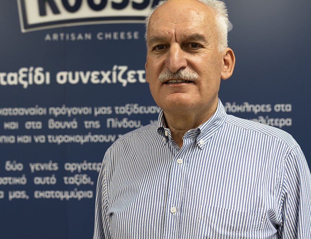 Alexandros Botos, CEO of Roussas Dairy
