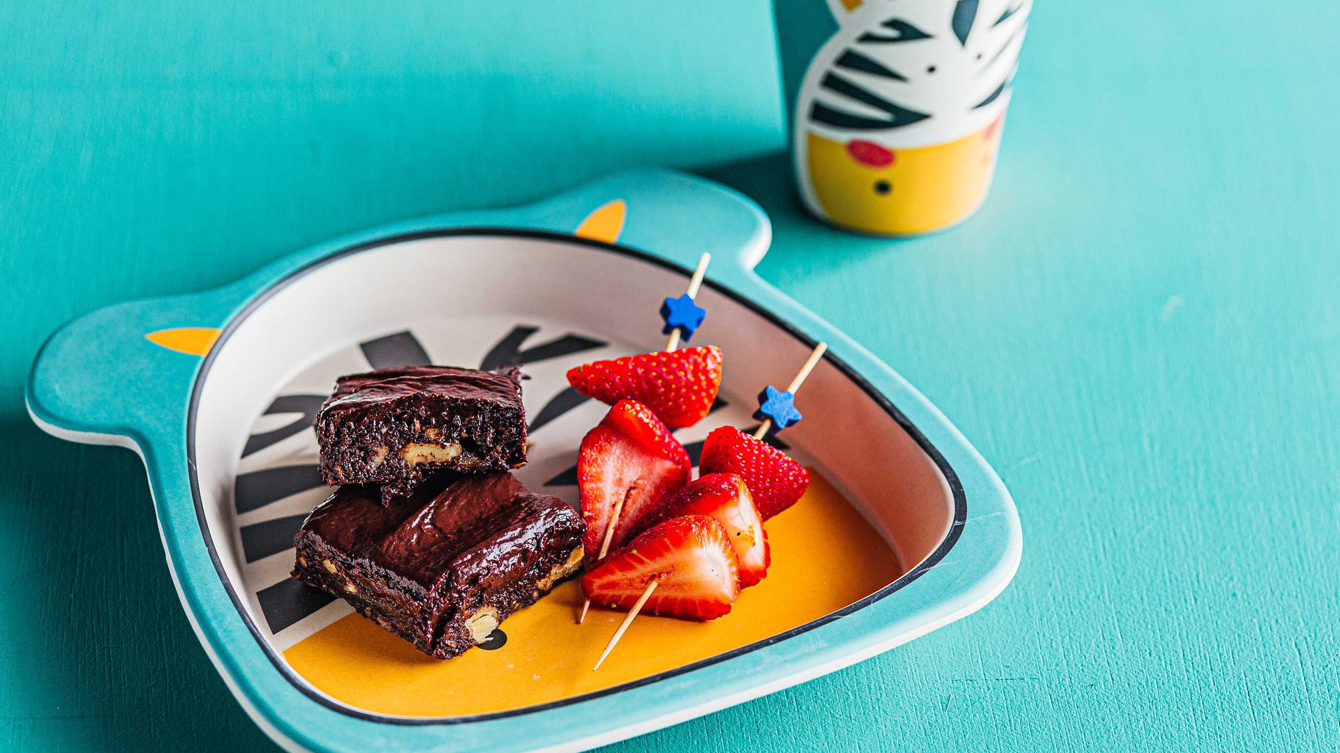 No-bake chocolate brownies