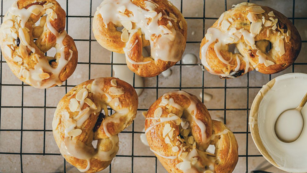 بريتزل عيد الفصح على الطريقة الألمانيّة