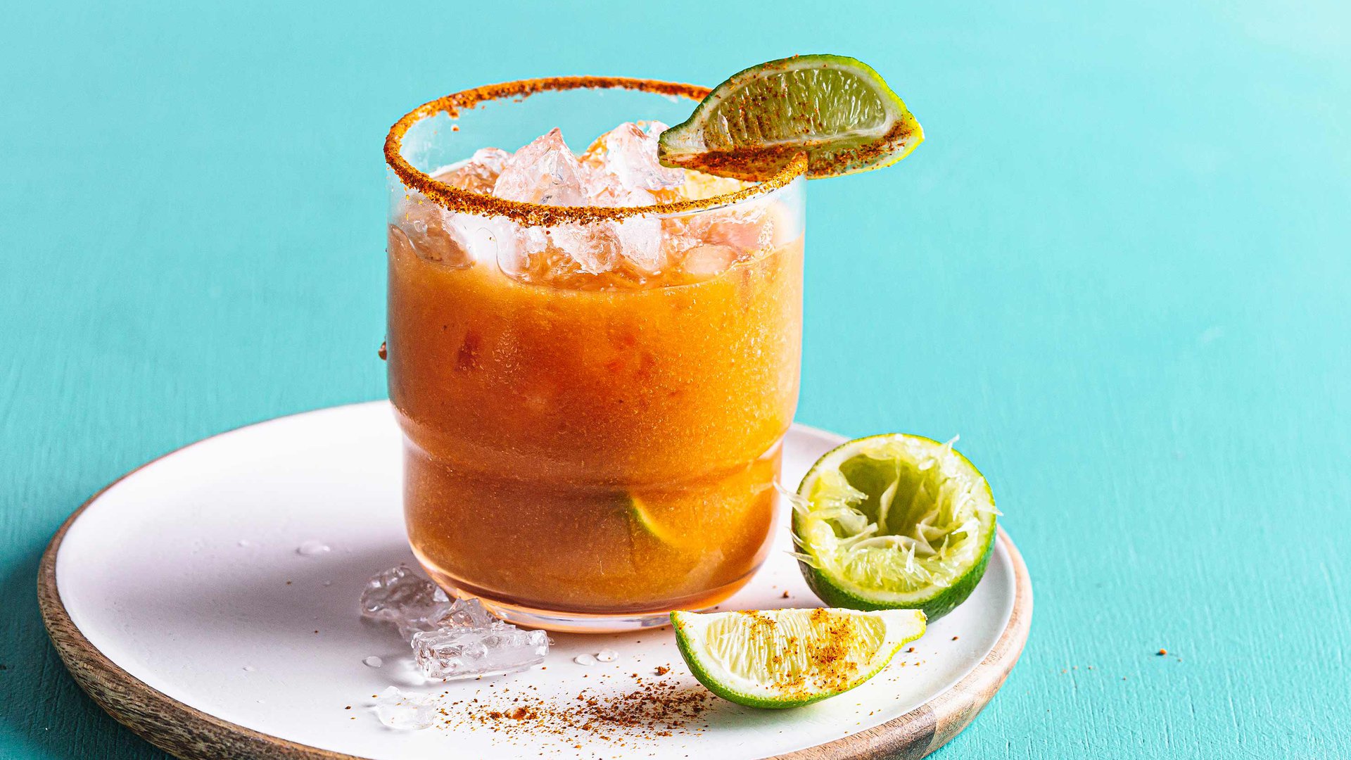 Peach virgin margaritas