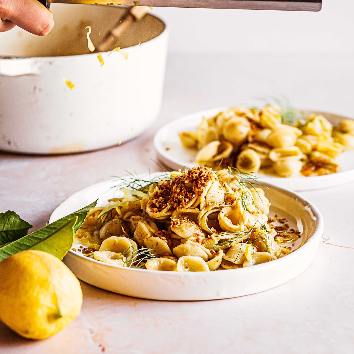 Pasta with fennel, lemon and anchovies recipe Spinneys UAE