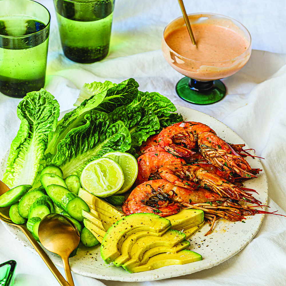 طبق كوكتيل الروبيان