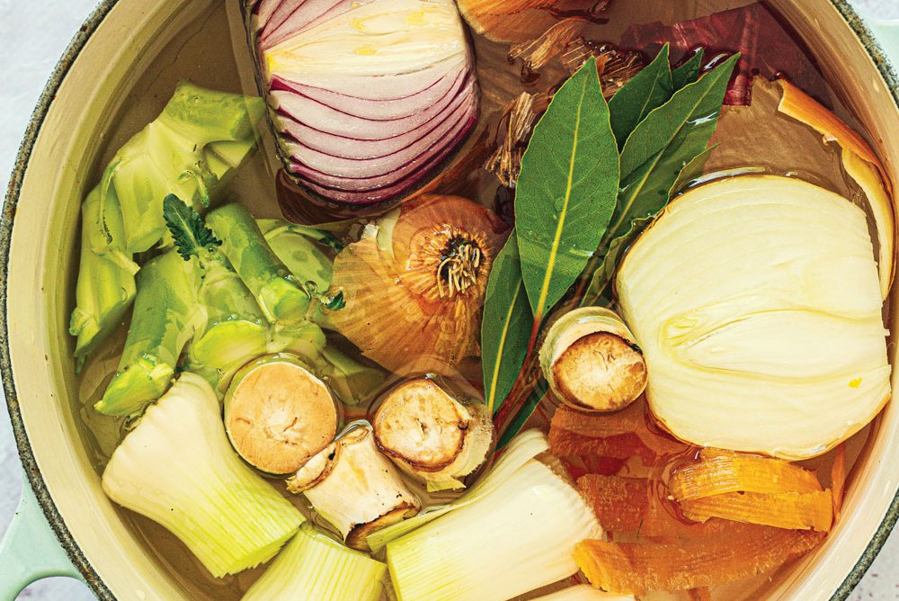 Quick offcut veggie stock recipe Spinneys UAE