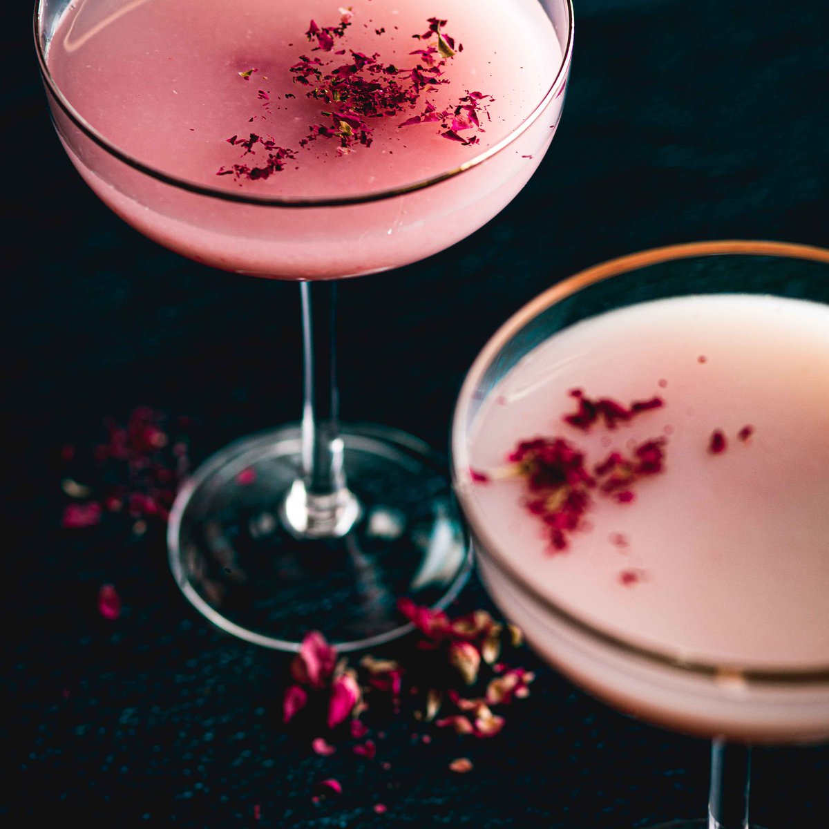 Raspberry and lychee spritz