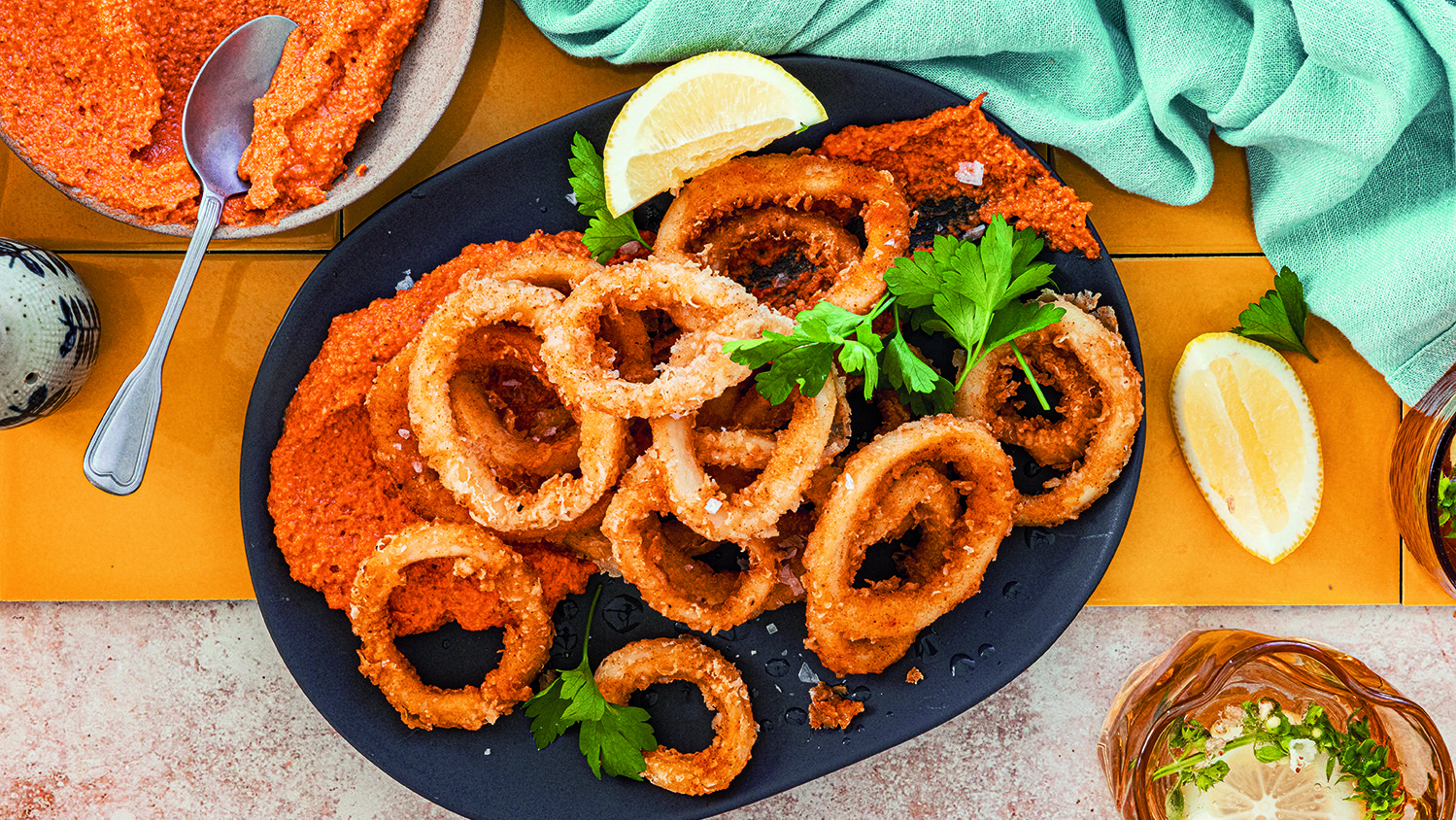 راباس بصلصة الروميسكو