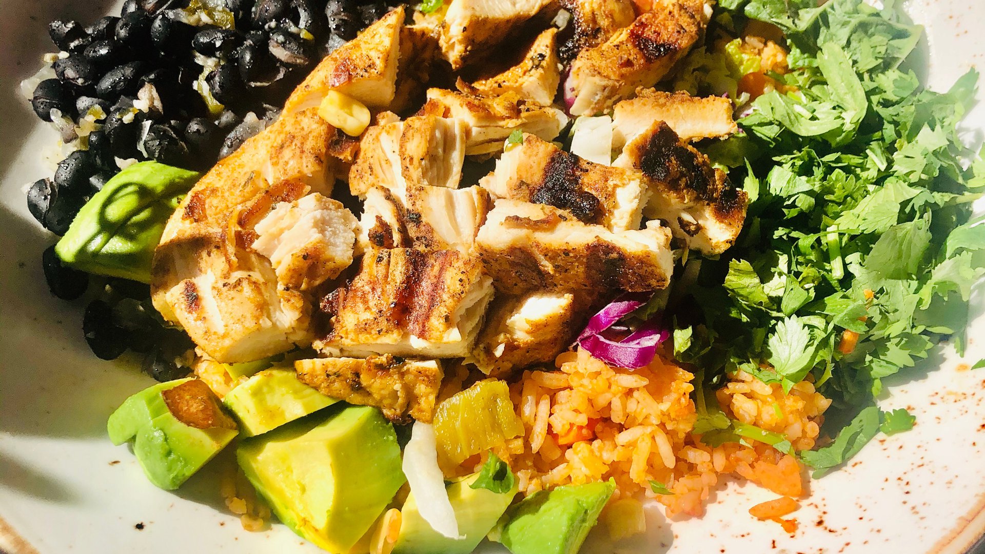 Mexican rice with chicken