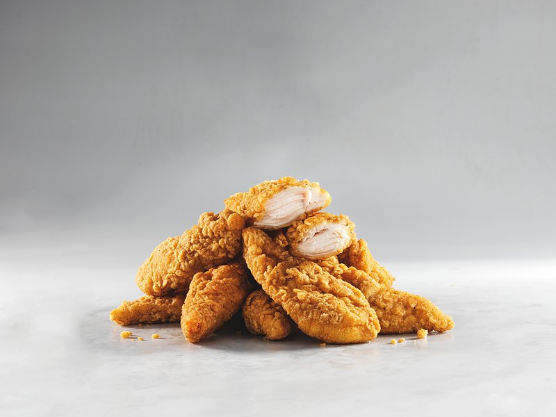 قطع الدجاج المقرمشة