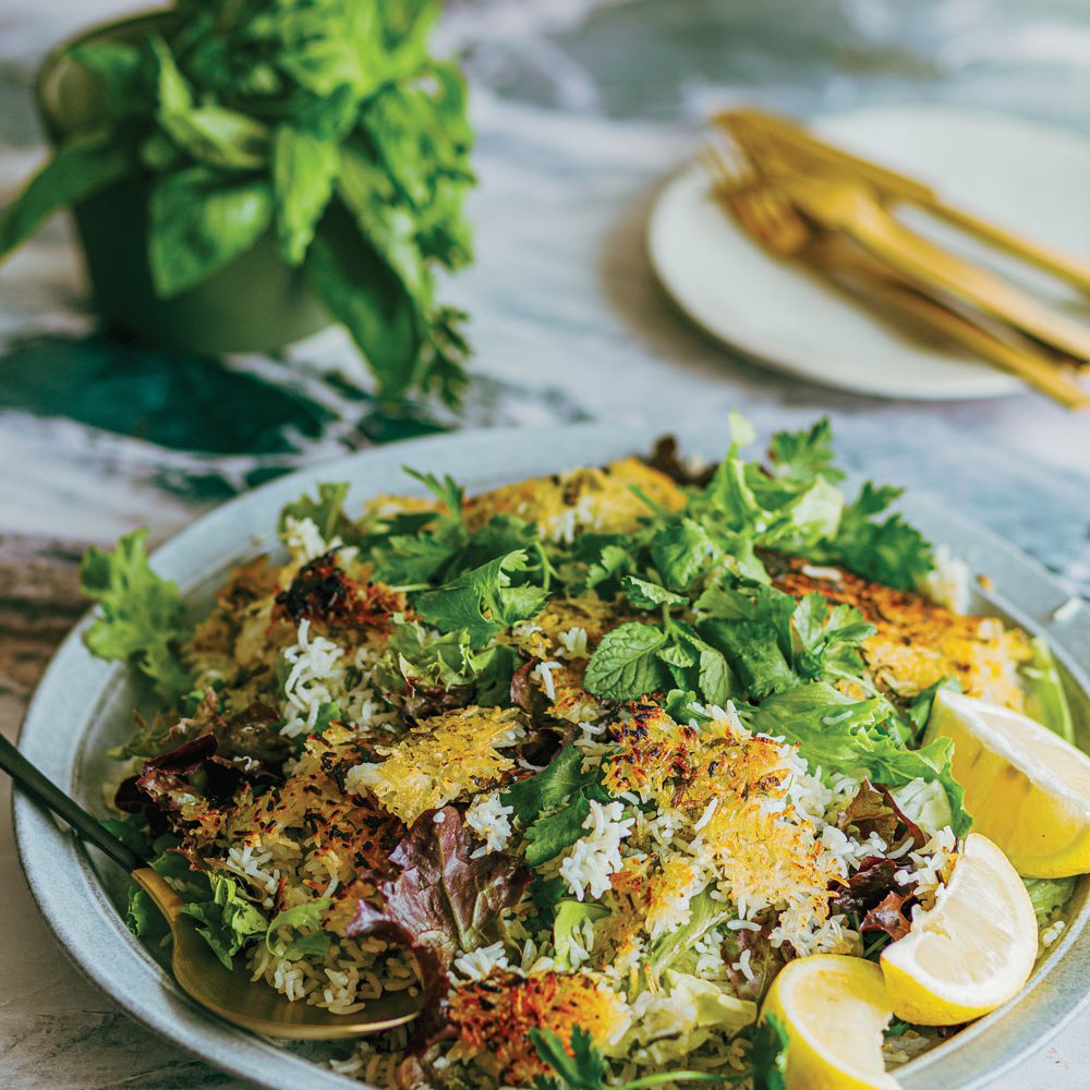 سلطة سابزي بولو