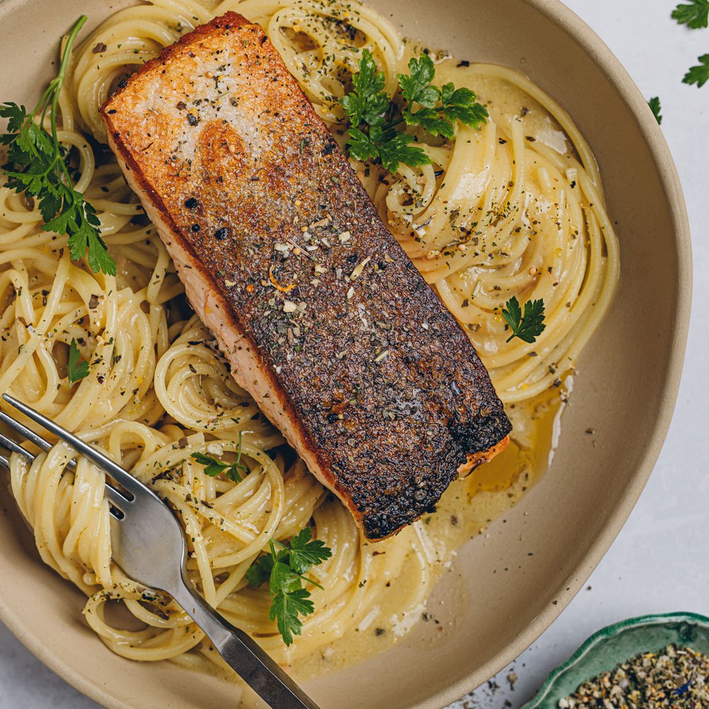 Salmon pasta recipe - Spinneys UAE