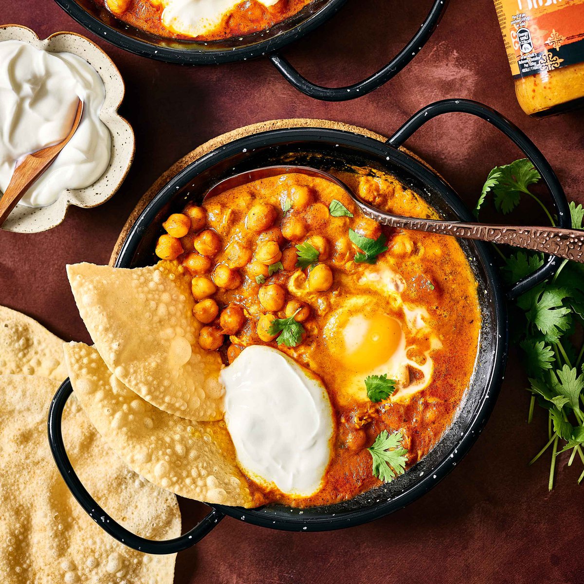 Tikka masala shakshouka
