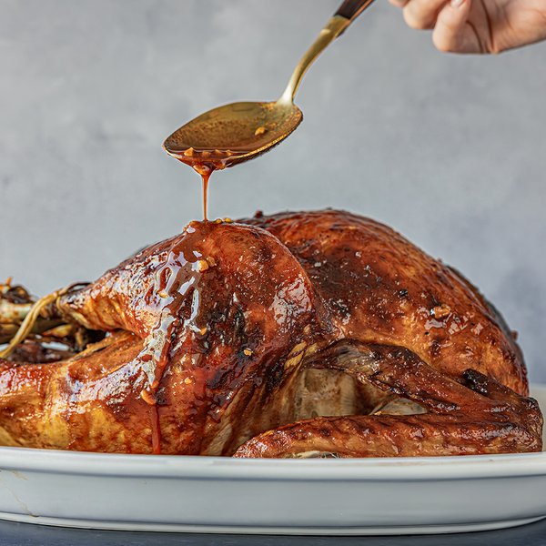 Smoky maple syrup glaze - for turkey