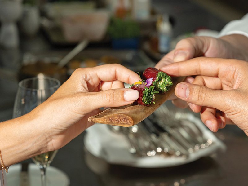 Social’s chef Carmine Faravolo | Rolled beef ceci