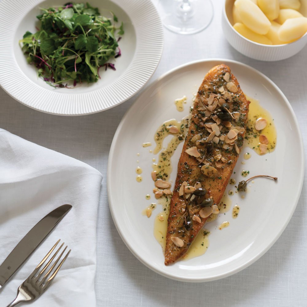 Natasha Sideris' sole meunière