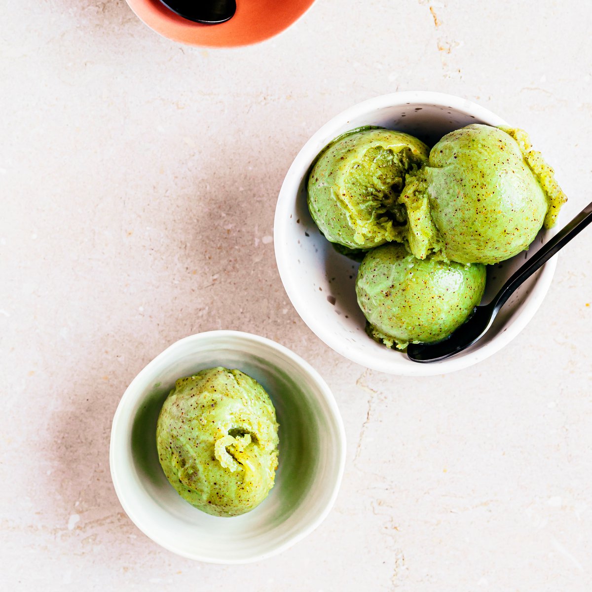 Kiwi lime sorbet