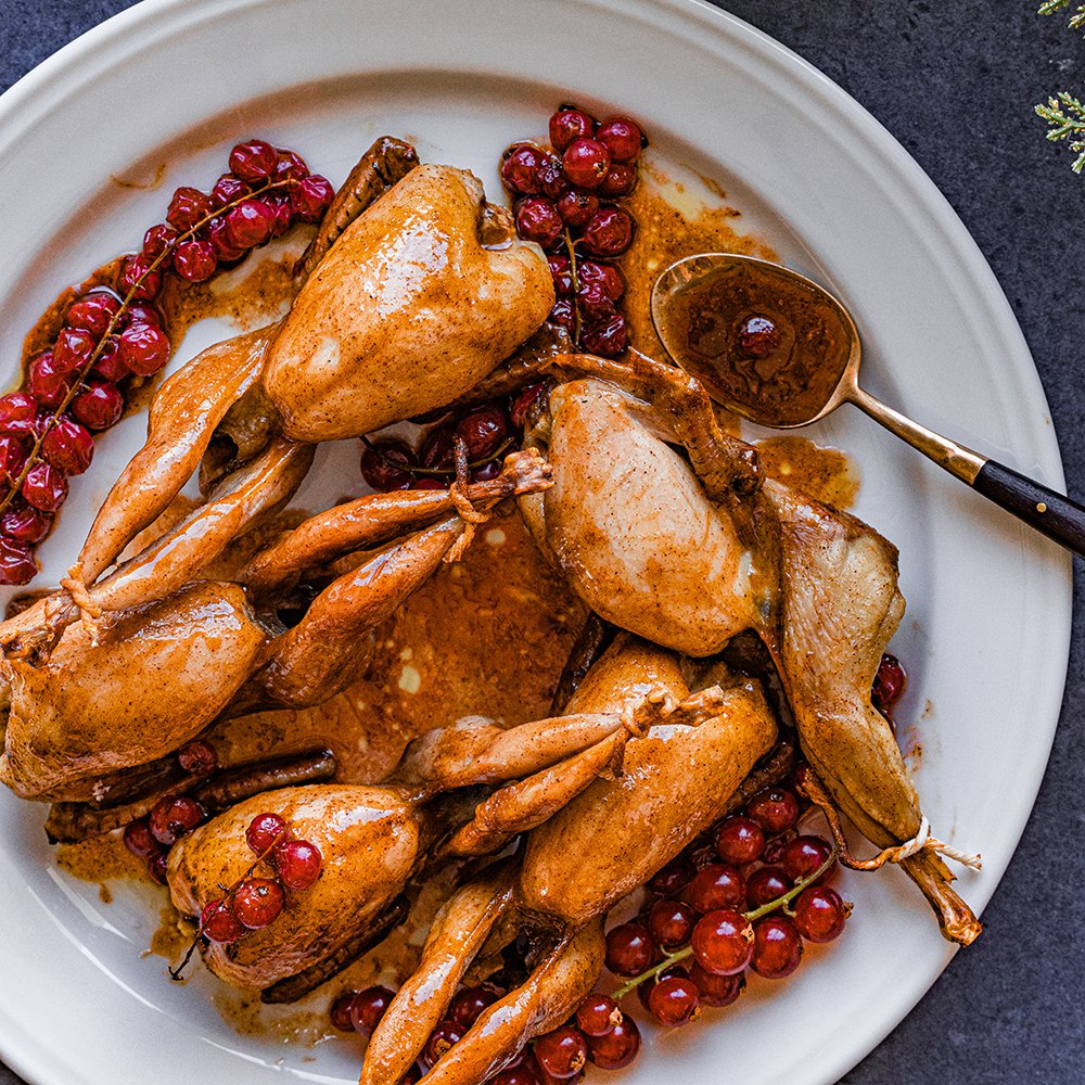 صلصة السكّر الأسمر والتوابل - صلصة للحم السمّان