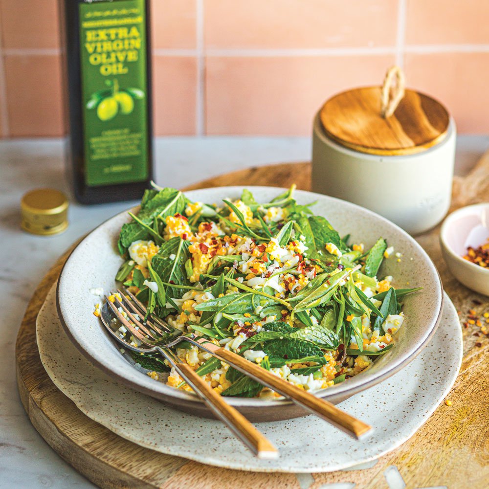 سلطة البيض المتبّل