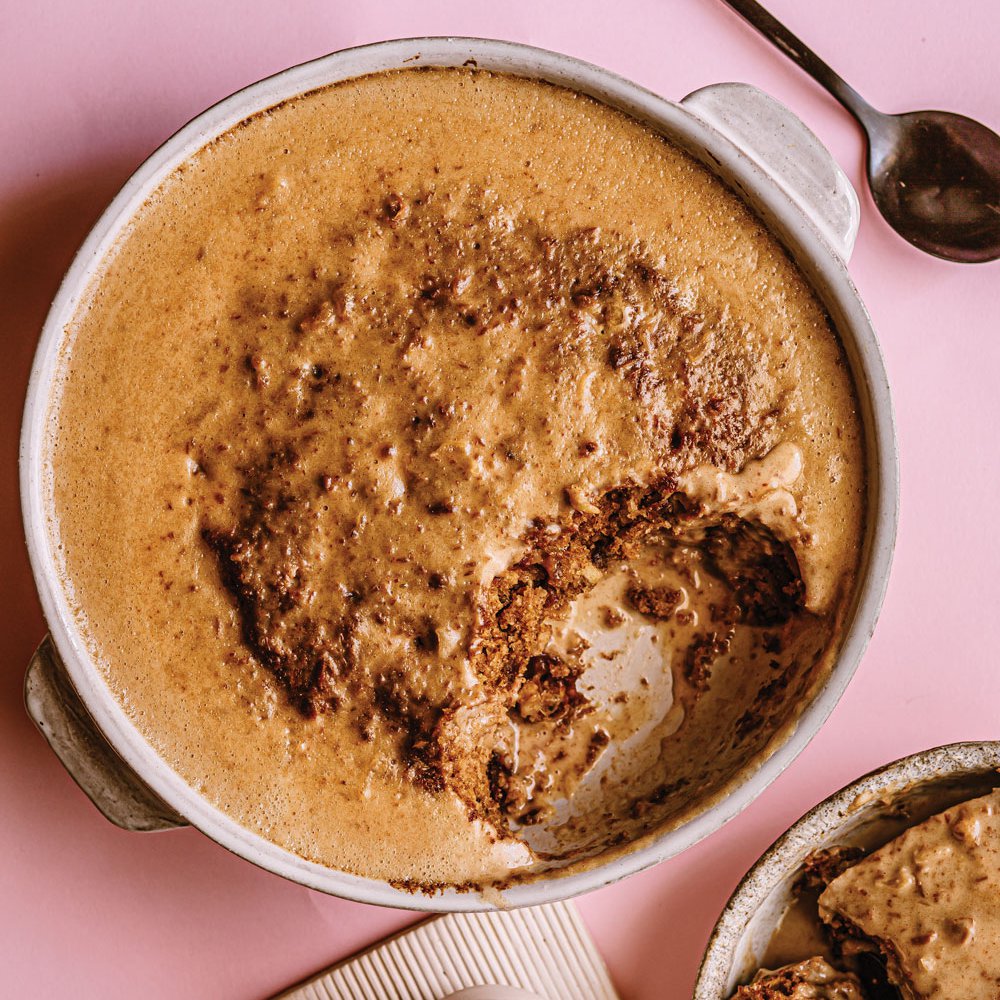 Sticky date and apple pudding