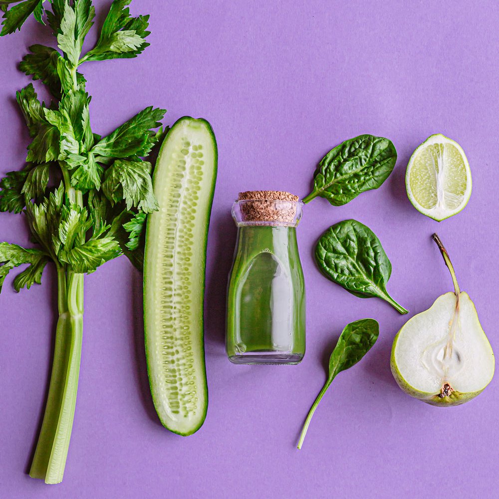 مشروب السبانخ الحلو