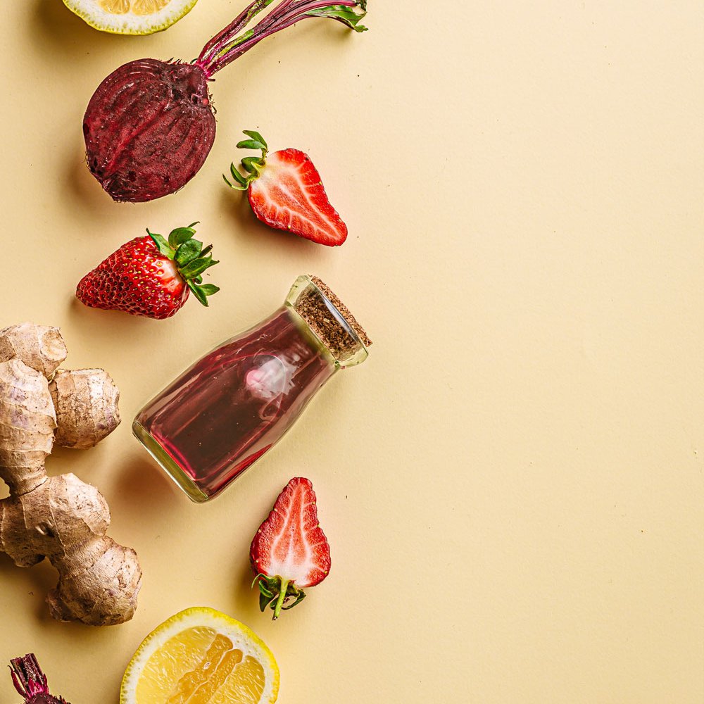 مشروب الزنجبيل والشمندر