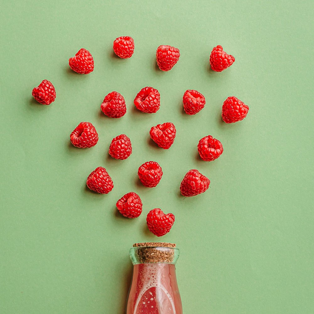 مشروب البطيخ والتوت البري