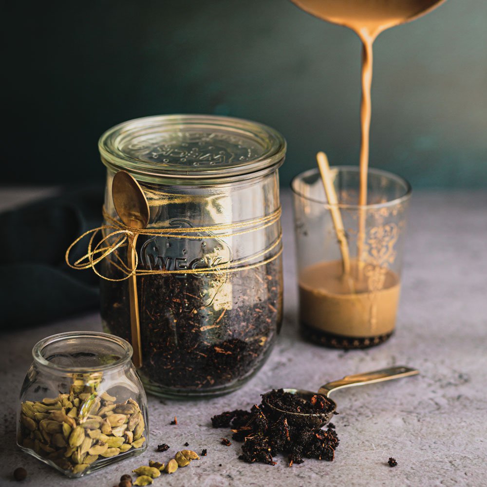 Sticky chai masala
