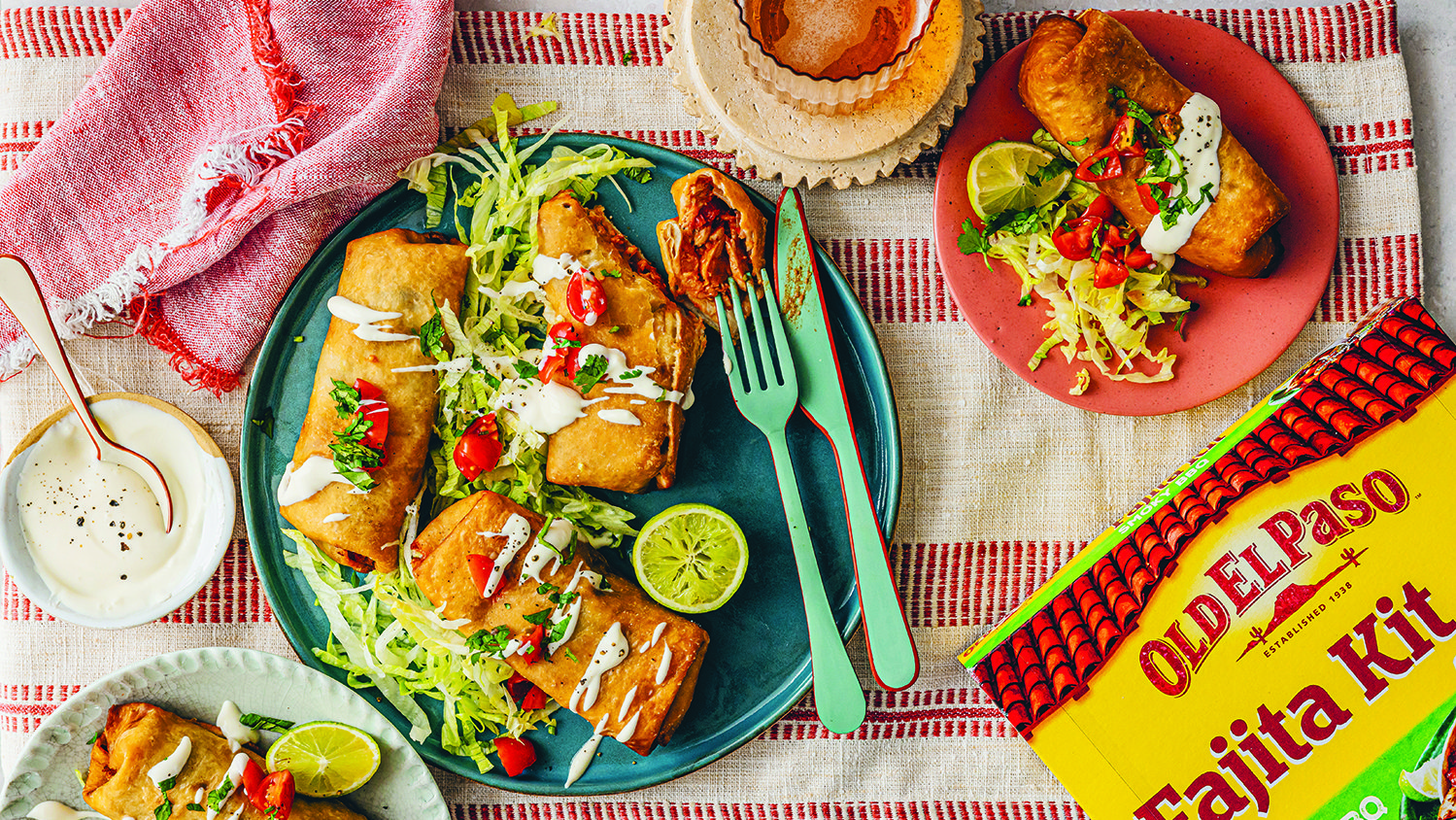 BBQ chicken chimichangas